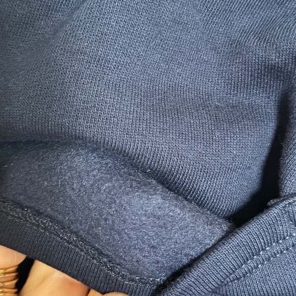 ESCADA Navy Fleece-Lined Joggers - Like New - Picture 7 of 9